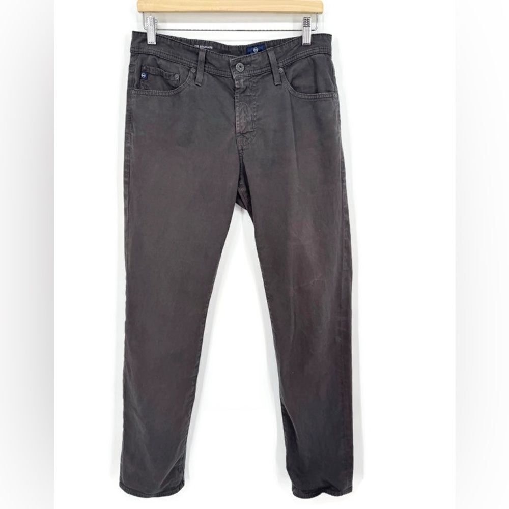 AG Adriano Goldschmied The Graduate Gray‎ Tailored Leg Jeans Men’s 30x32